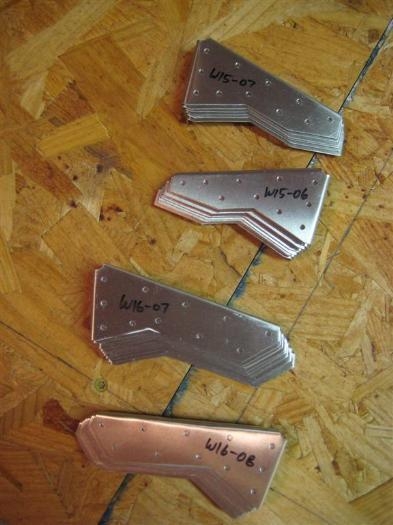 All 32 gussets finished... FINALLY!