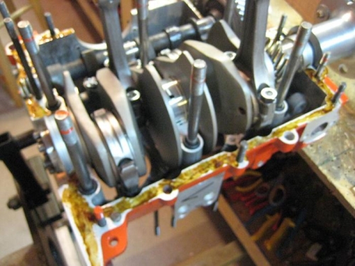 A slightly blurry shot of the Permatex.