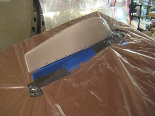 Taped up all the metal below the tip.