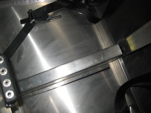 My own cover in the baggage compartment.