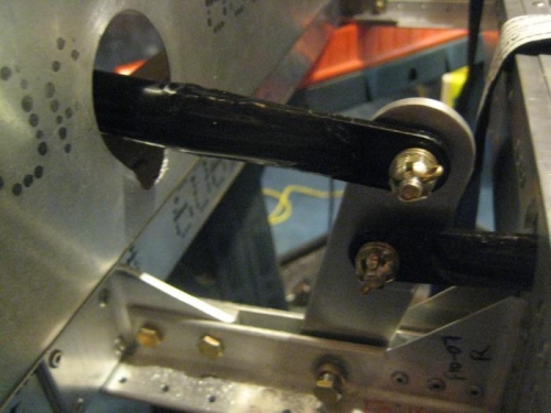 The lower pushrod link needed work