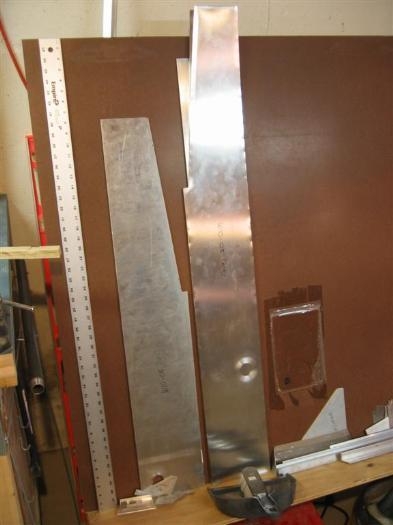 All the root pieces of the spar webs