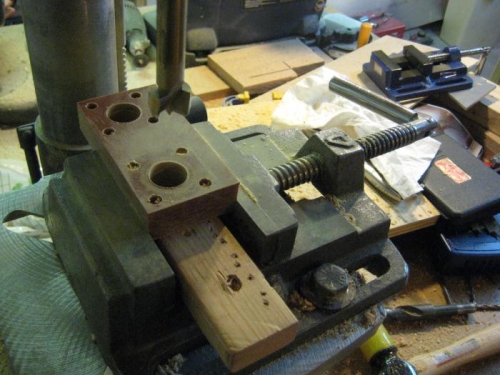 Drill press vice