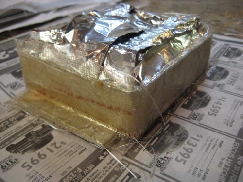 RDAC mounting tabs and vertical faces covered with fiberglass.