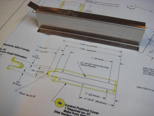 C06-06 control pushrod cover