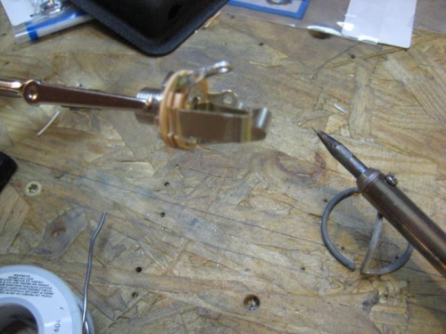 Clamped and ready to start