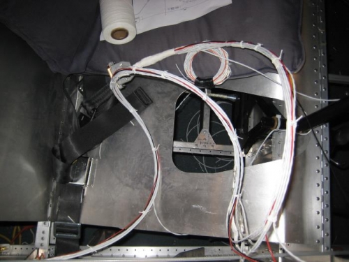 Wires tied into bundles