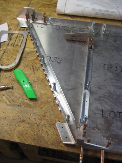 The forward end, prior to updrilling