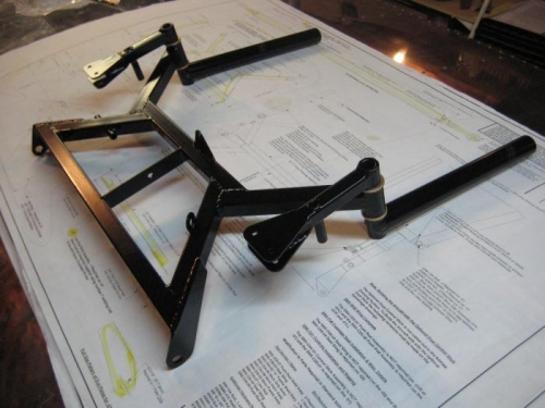 Test fitting the pieces.