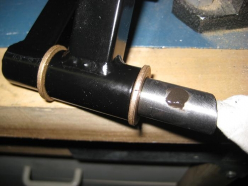 Some JB Weld to tighten up a hole