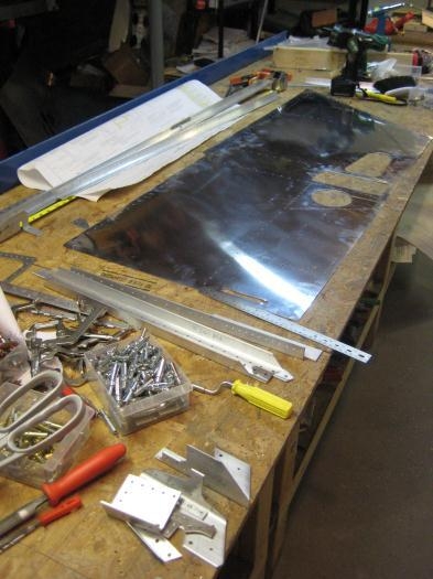 Everything taken apart for deburring.