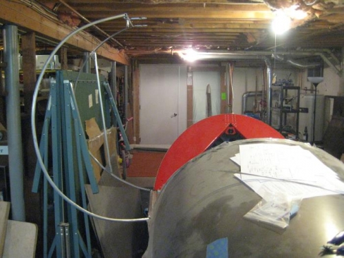 Both bows complete, and the whole frame swung open