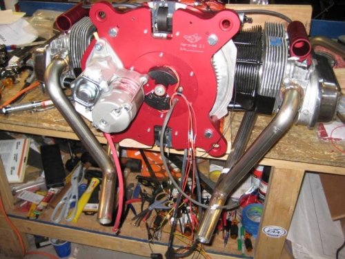 Both exhausts on, temporarily