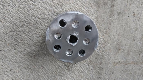 Restrictor seen from the other end.