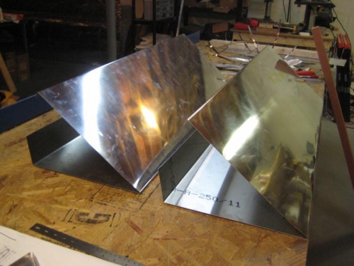 Both skins, ready for the next steps.