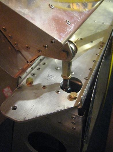 Connector at flap root