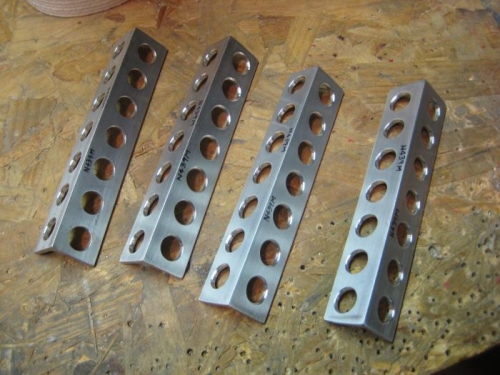 4 chocks prior to adding line between them.