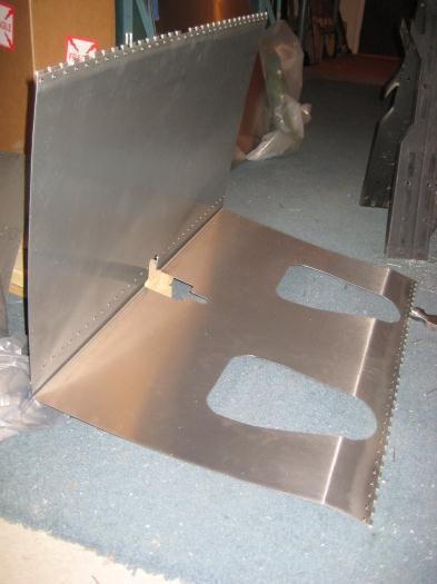 Seat pan finished