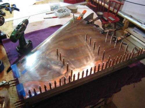 Updrilling and cleco'ing