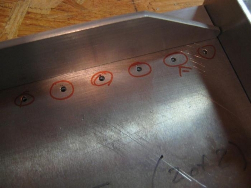 I'm using ORANGE for flush. I'll use other colors for other notes.