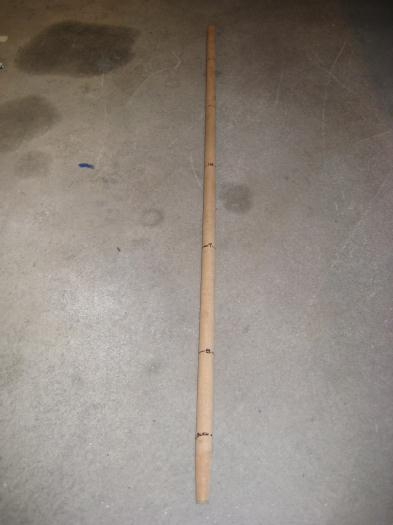 Stick with rib numbers on it.