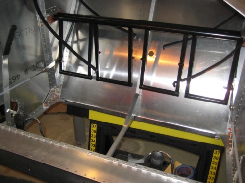 Right rudder cable install completed, so NOW THE RUDDER SYSTEM WORKS!