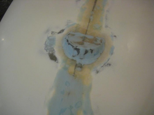 Filler done and sanded smooth.