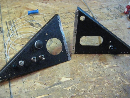 Right side with cabin heat knob installed.