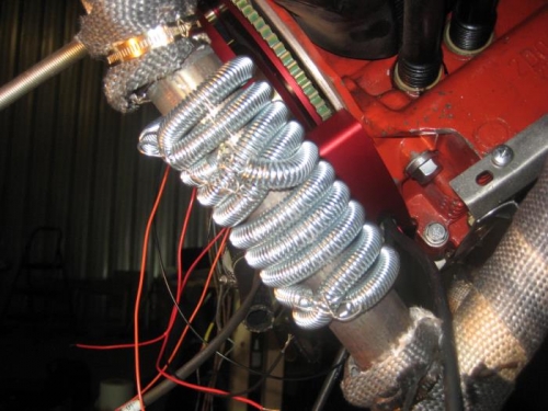 Springs for more heating surface area