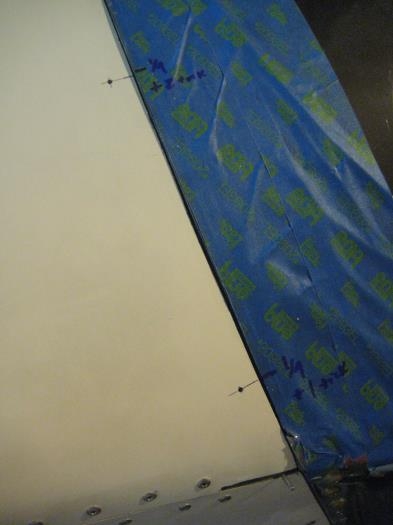 Another view showing 2 hole locations.