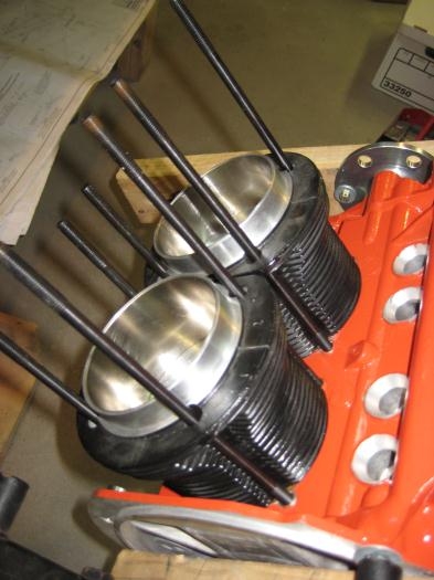 2 cylinders in place