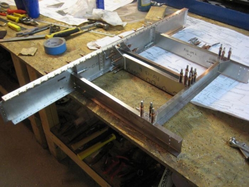 All of the floor structure is removeable to make it easier to drill and assemble