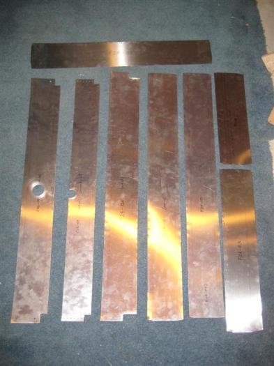 Flat, waiting to become channels.