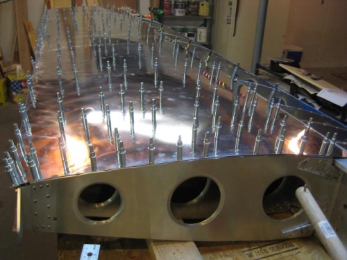 View from the root end