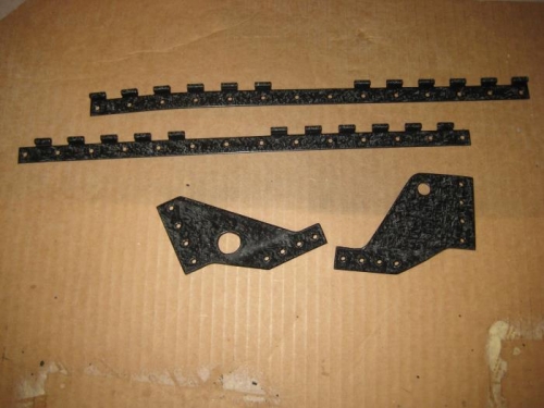 Crinkle painted parts