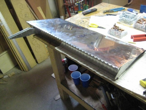 Done, except for lead counterweight.