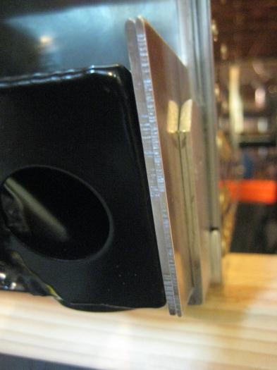 .090 & .060 shims on this side. Other side was two .090 shims