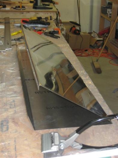 After bending the 2nd elevator skin