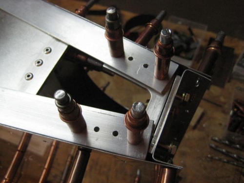 8 holes in longerons, into angle T12-05.