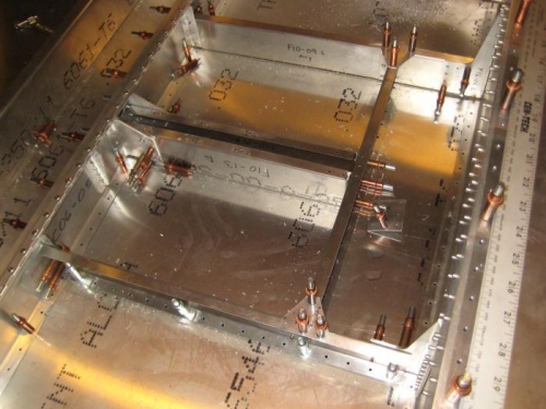 All parts finally located and updrilled