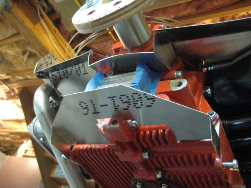 Baffle instructions never show this piece. Found out it goes here, from another builder's web site.