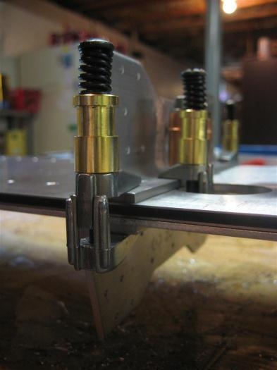 After drilling for the second angle, I  put both together and then updrill to size thru all pieces