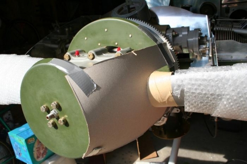 Spinner cutting template