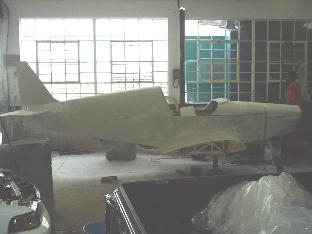PREPARING FUSELAGE FOR PAINTING