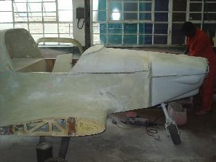 FUSELAGE PREPERATION FOR PAINTING