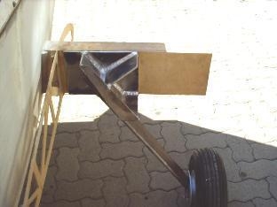 MAIN GEAR BRACKETS MANUFACTURED OUT OF 6MM ALUMINIUM