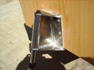 NOSE GEAR BRACKET - 6MM ALIMINIUM