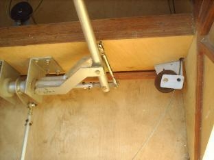 CONTROL ASSEMBLY AND RIGHT RUDDER PULLEY