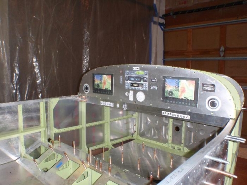 Fwd side skin and upper longeron