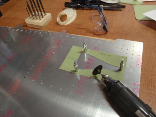 Cutting template that I didn't really use